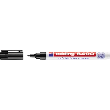 CD-Marker Edding 8400 0,5-1mm schwarz 
