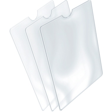 Ausweishülle Herma 5018 85x125mm transpa Rent