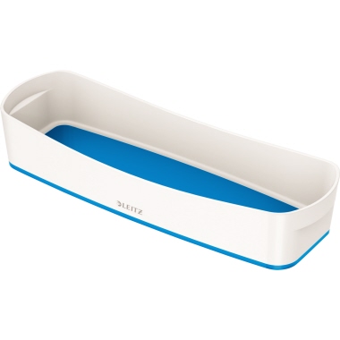 Aufbewahrungsschale Leitz 5258 ws/bl MyBox, weiß/blau, 307x55x105mm