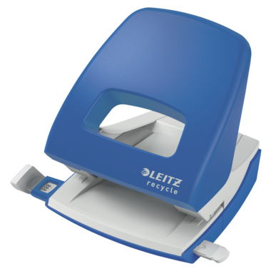Locher Leitz 5003 NeXXt Recycle blau 30 Bl blau mit Schiene, Recycle 50030035