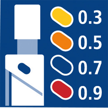 Bleistiftmine Staedtler 0,3mm HB 12er 