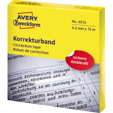 Korrekturband Zweckform 3513 4,2mm 