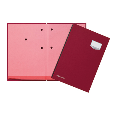 Unterschriftsmappe 24201 A4 20F rot 