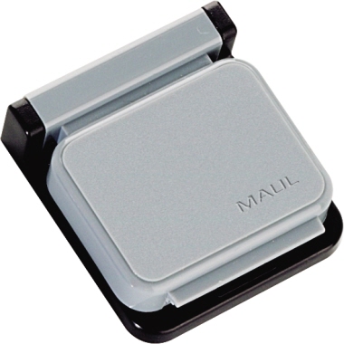 Magnetclip Maul S 6240084 grau 36x40mm /2t.