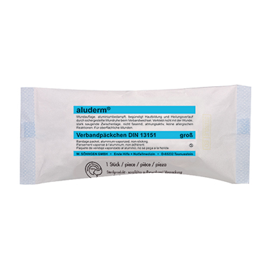 Verbandpäckchen aluderm® groß DIN 13-151