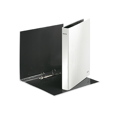 Ringbuch Leitz WOW 4241 A4 25mm weiß 2 Ringe