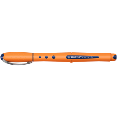 Tintenroller STABILO® worker+ 2018 blau Medium 0,5mm