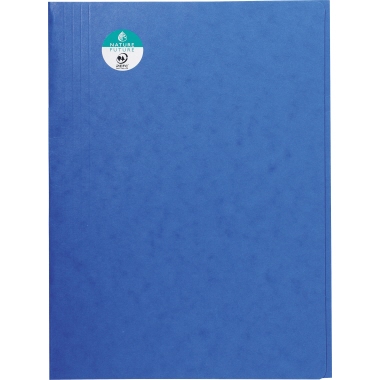 Aktenmappe Exacompta 56407E 400g blau Manila Karton