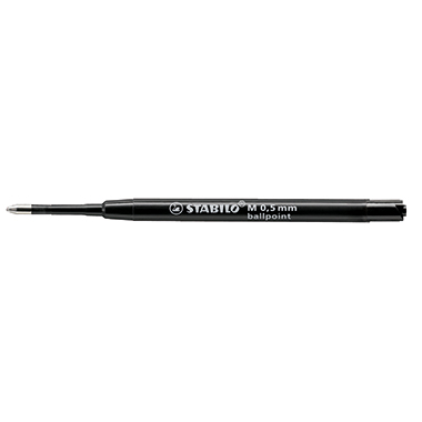 Kugelschreibermine Stabilo ballpoint sw Schwarz, 2/046-02