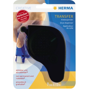 Klebespender Herma 1060 Transfer schwarz Ablösbar