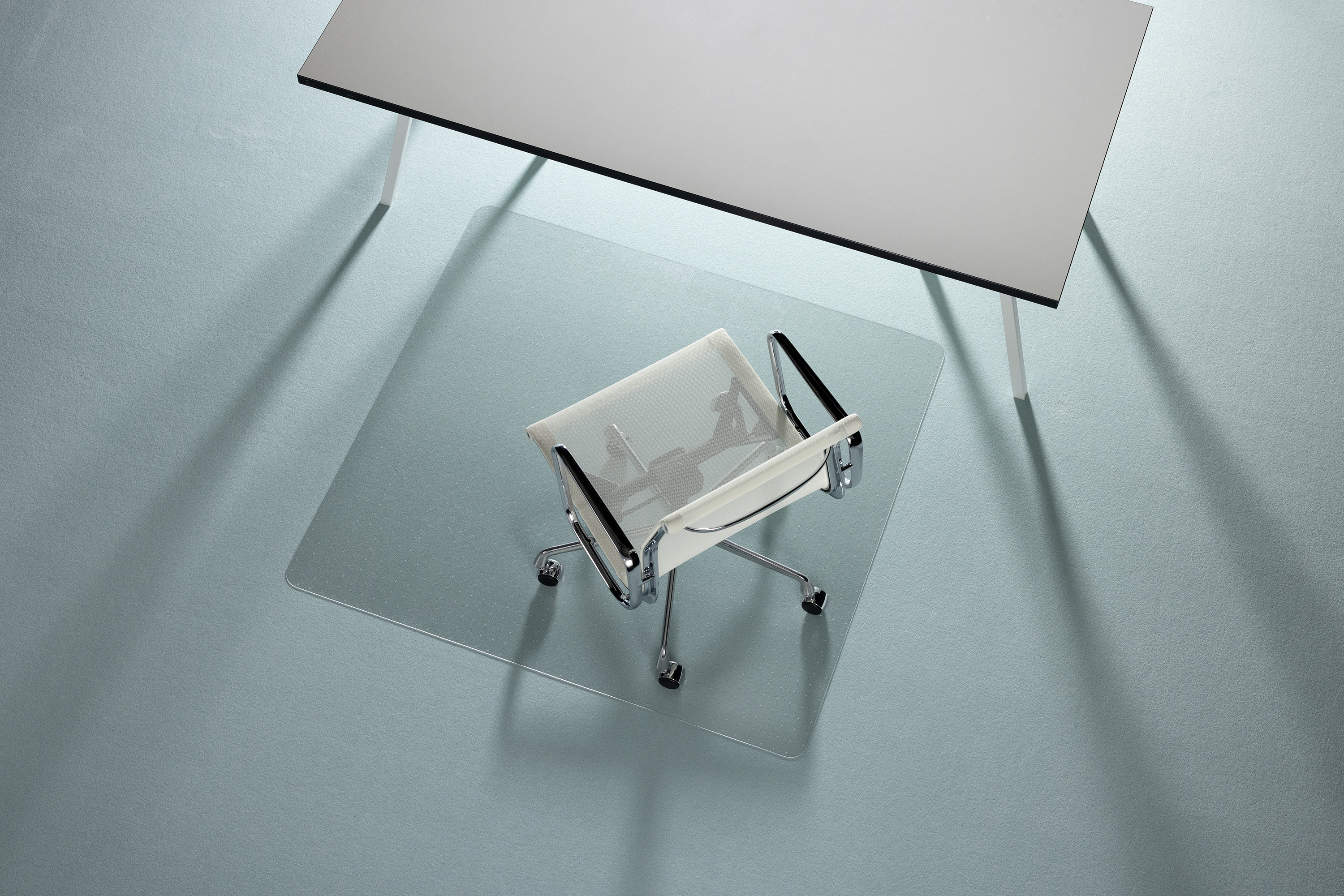 Bodenschutzmatte Ecogrip Solid 120x130cm weiche Böden