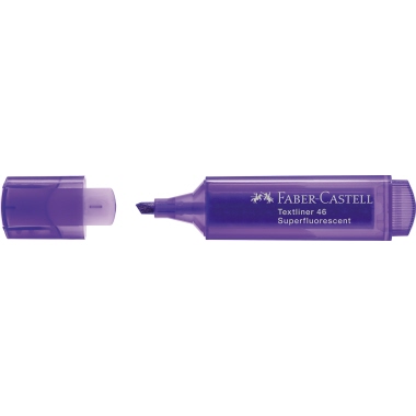 Textmarker Castell 1546 violett superfl. 5mm Keilspitze