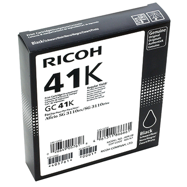 Tintenpa. RICOH 405761 black 