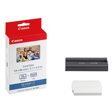 Kartusche Canon KC36IP Tinte+Papier Kreditkartenformat 54x89mm