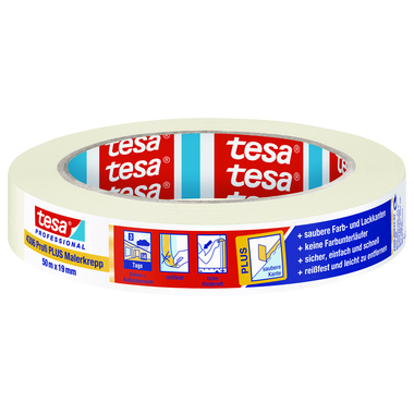 Kreppband tesa 4306 profi 50mx50mm beige 