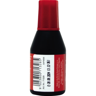 Stempelfarbe rot ohne Öl 28ml  Stempelfarbe rot ohne Öl 28ml