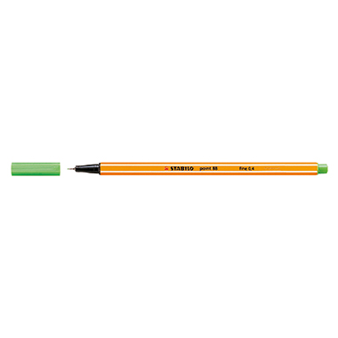 Feinschreiber Stabilo Point 88/43 hellgn 0,4mm