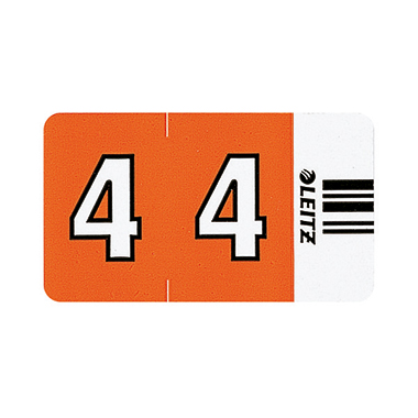 Ziffernsignale Leitz 6604/1 4 orange 