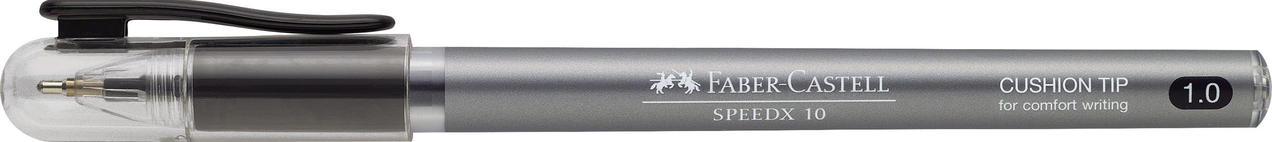 Kugelschreiber Castell 5464 SpeedX schw Schwarz, Schriftfarbe Schwarz, Dokumente