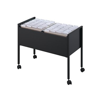 Hängemappenwagen DURABLE doppelbahnig tiefschwarz 