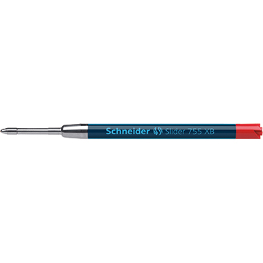 Kugelschreibermine Schneider 755 XB rot Großraummine, Slider