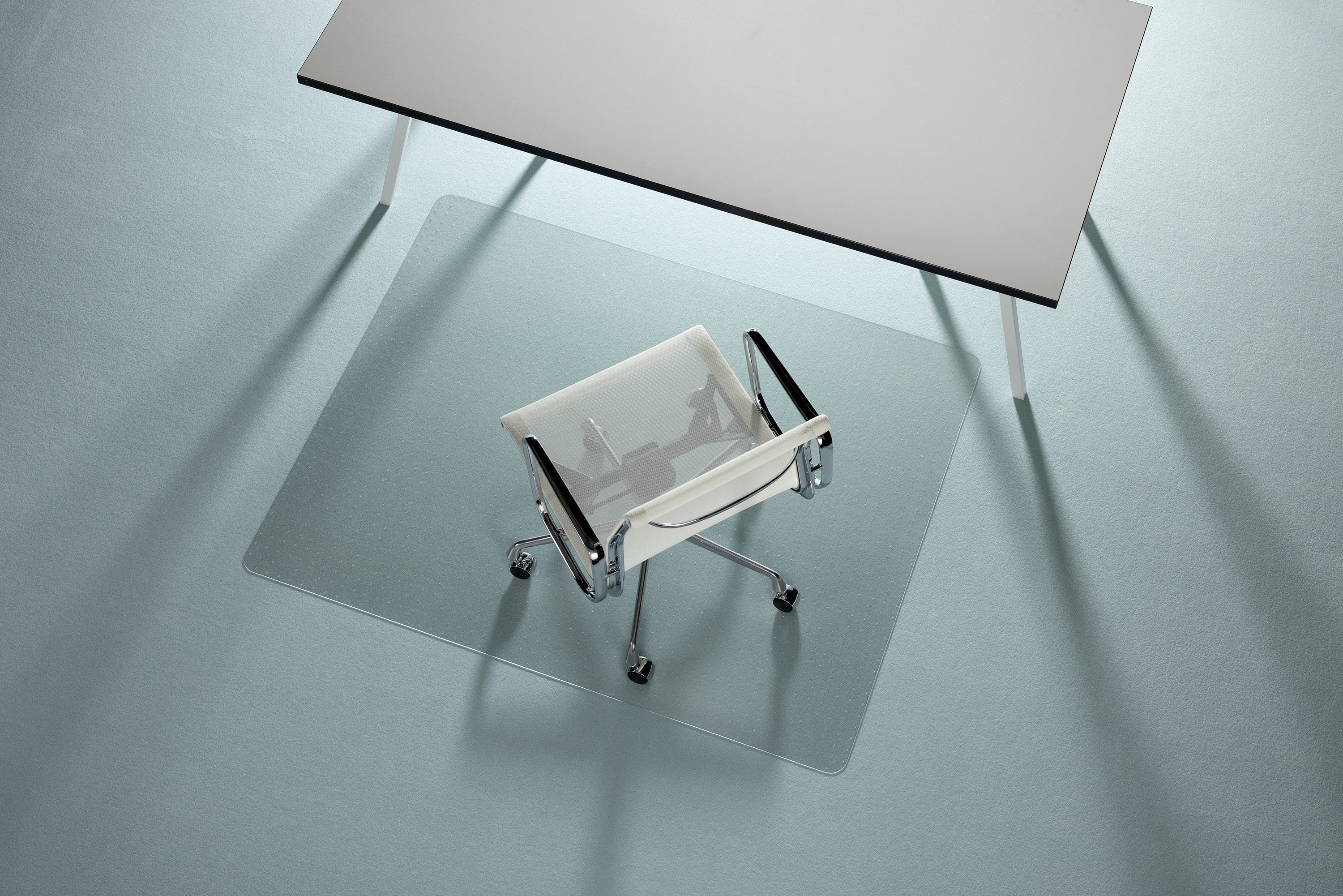 Bodenschutzmatte Ecogrip Solid 120x150cm weiche Böden