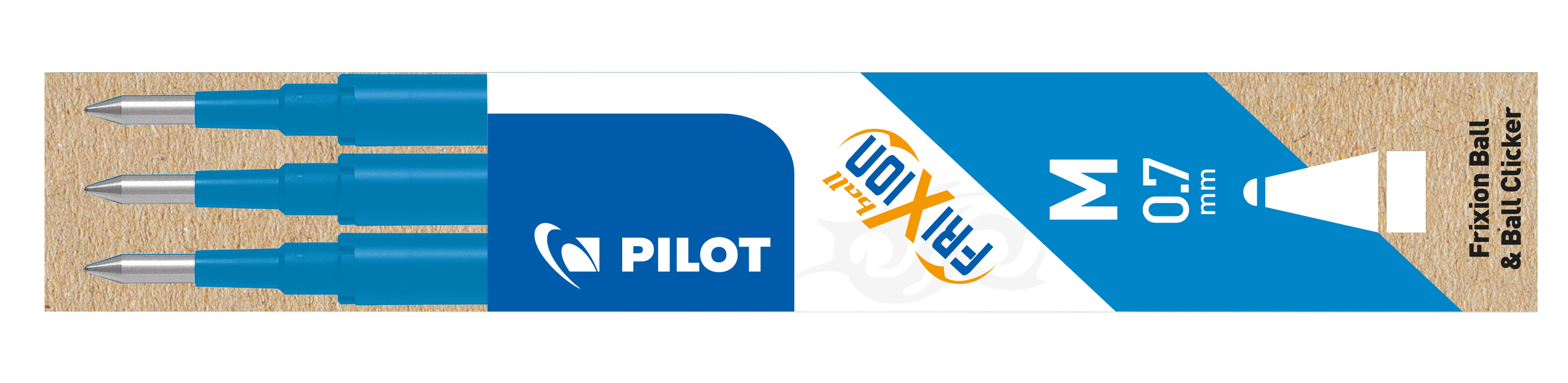 Tintenrollermine Pilot BLS-FR7 hi.blau 3er Frixon