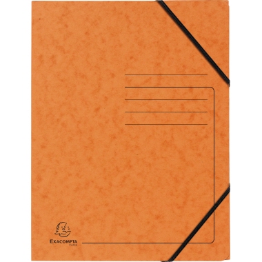 Eckspanner Exacompta 555414E A4 orange 