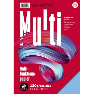Kopierp. Staufen 734051293 A4 120g blau 