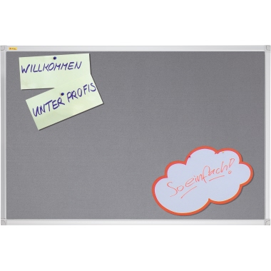 Pinnwand Franken PT330212 X-tra!Line 90x60 cm Filz grau