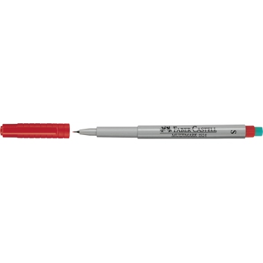 OHP-Marker Castell 1524 S rot Multimark, Nonpermanent, 0,4mm
