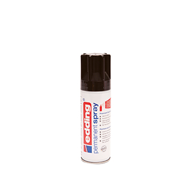 Permanentspray Edding 5200 tiefschwarz Glänzend, 200ml, Ral9005 De