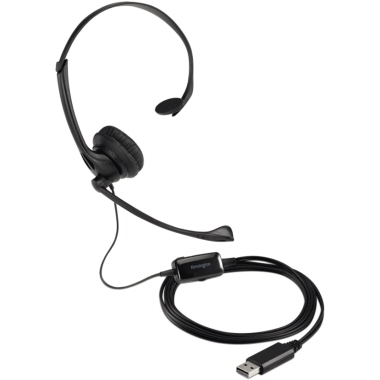 Headset Kensington K80100WW USB-A Mono 