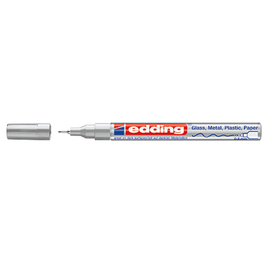 Lackmarker Edding 780 CR 0,8mm silber Eativ Bereich, Anwendungsbereich Auf Dem