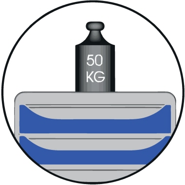Schubladenbox Exac. 309913D 5F ws/harl 
