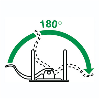 Ordner Leitz 1010 Plastik A4 80mm türkis  Ordner Leitz 1010 Plastik A4 80mm türkis
