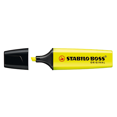 Textmarker STABILO® Boss 70/24 gelb  Textmarker STABILO® Boss 70/24 gelb