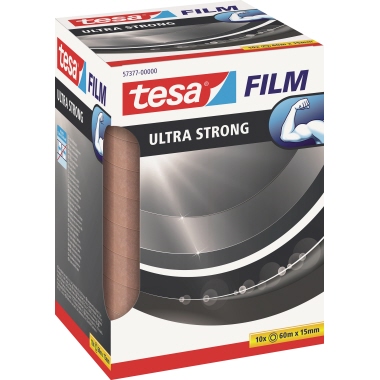 Klebefilm Tesa 57377 Ultra Stro 60mx15mm 10 St./Pack.