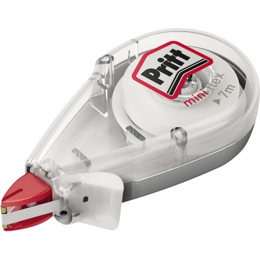 Korrekturroller Pritt Mini PRKMB 4,2mm X7m, Gehäuse Aus 30% Recyceltem Plastik