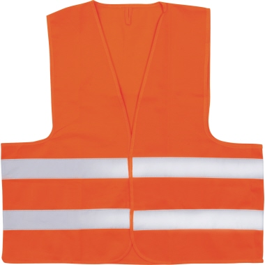 Warnweste easy Absorb DIN EN 471 orange Polyester Klettverschluss