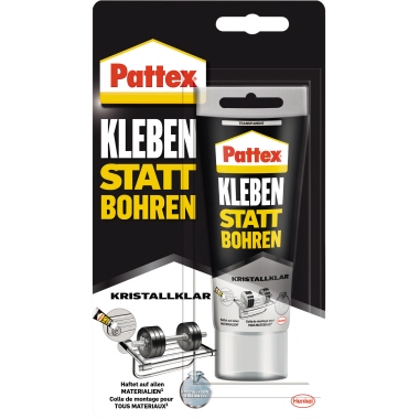 Klebstoff Pattex Alleskleber PKBC1 90g Tube kristallklar