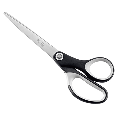 Schere Leitz 5416 Titan 18cm schwarz Rostfreier Stahl, Ergonomischer Griff