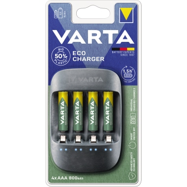 Ladegerät Varta Eco Charger 800mAh 