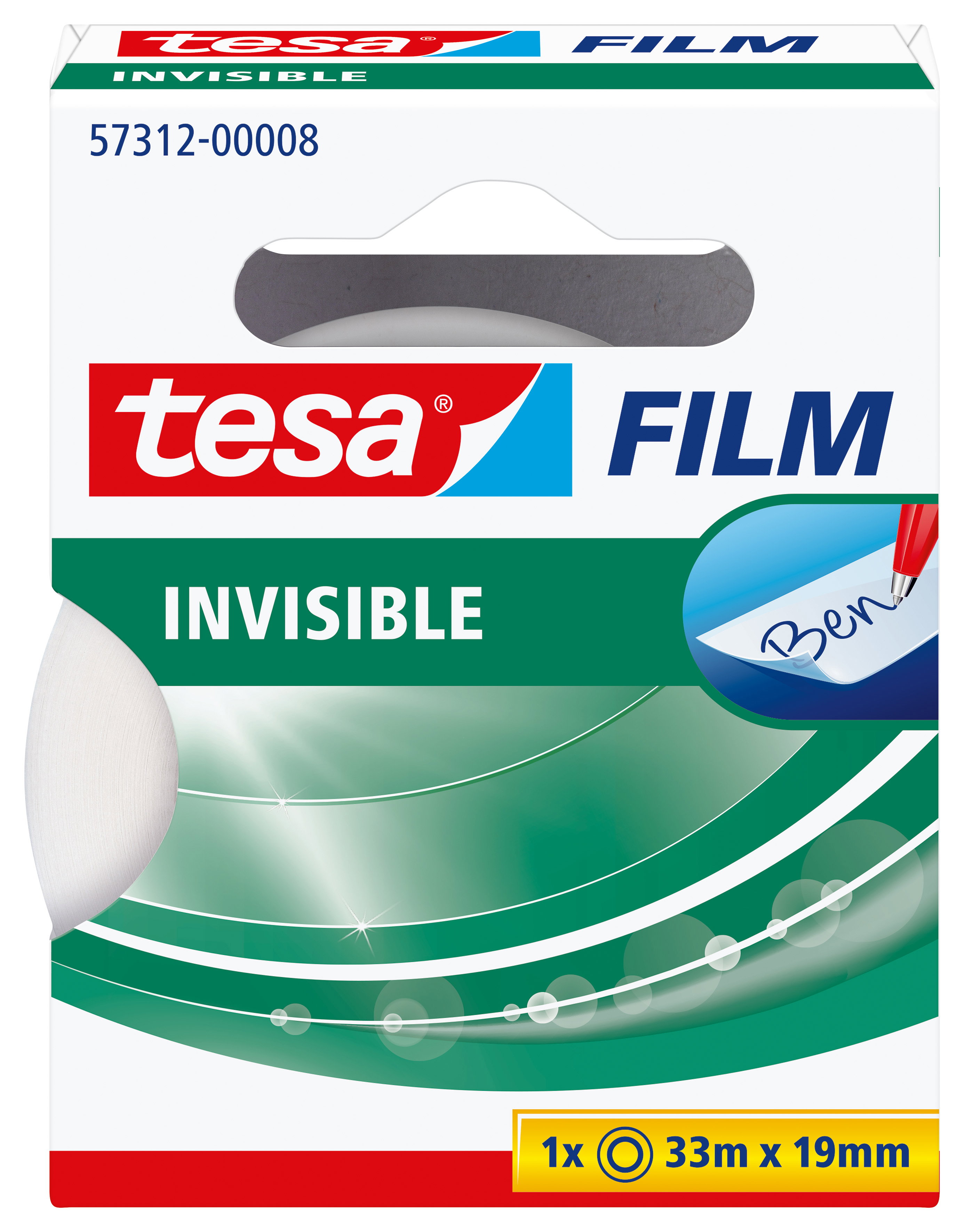 Klebefilm Tesa 57312 33mx19mm Matt Unsichtbar