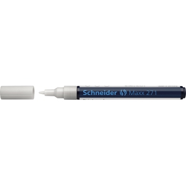Lackmarker Schneider Maxx 271 1-2mm weiß 
