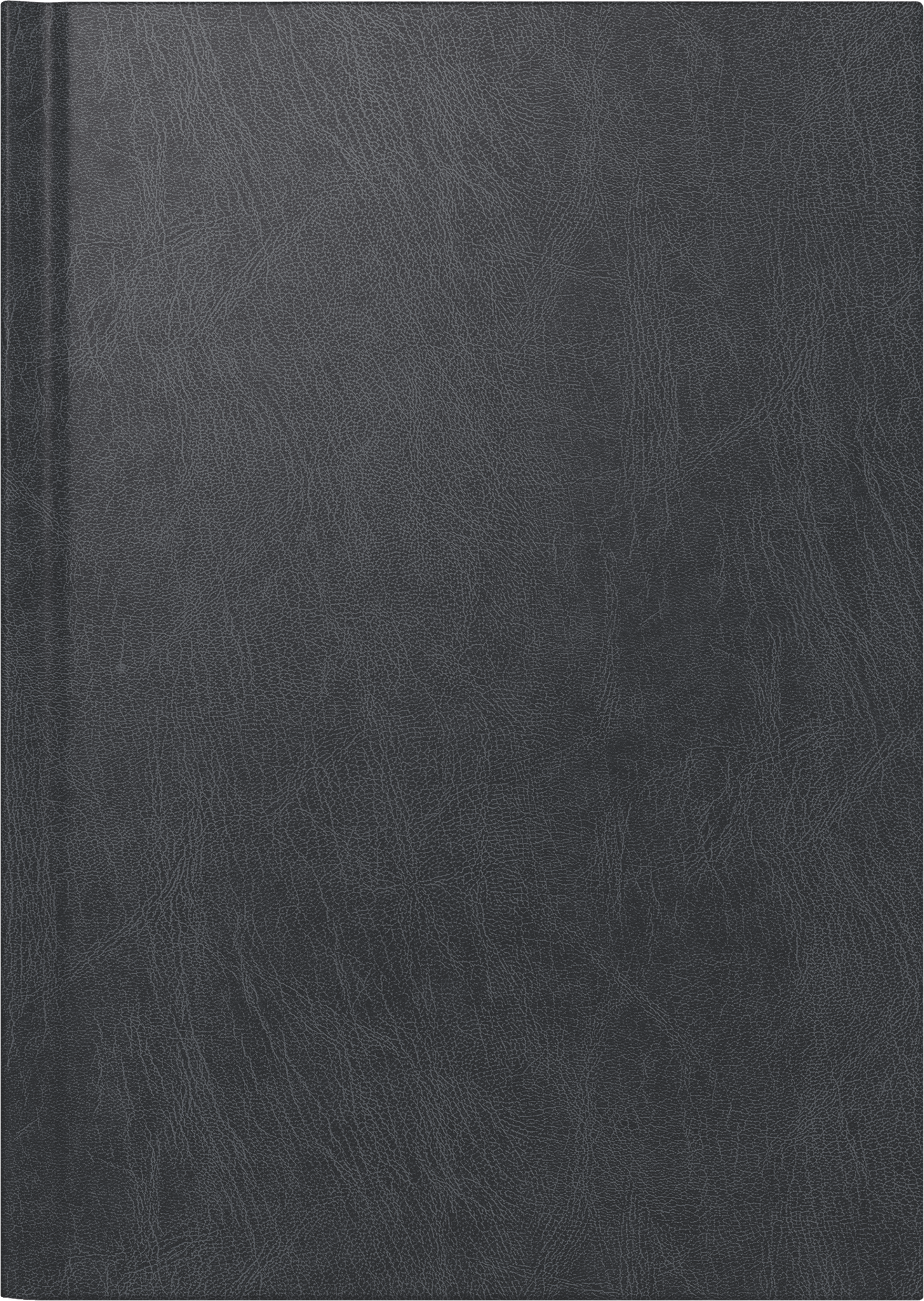 Buchkalender Brunnen 79560 A5 schwarz 1s/1t, 352 Seiten, Mit Eckperforation,