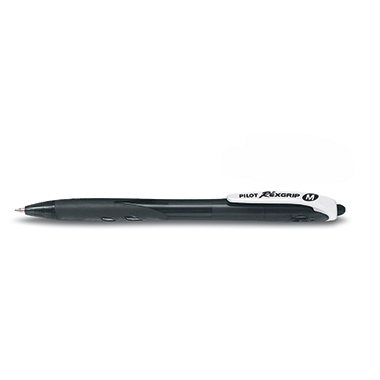 Kugelschreiber Pilot 2047 BRG-10M schw. Schwarz Rex Grip, Begreen