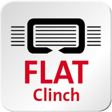 Heftgerät Novus B4FC re+new schwarz bis 50 Blatt, Flat-clinch