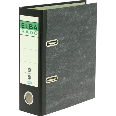 Ordner Elba 400122686 A5ho 75mm schwarz 