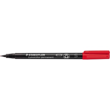 OHP-Marker Staedtler 313S Lumocolor rot Permanent, 0,4mm